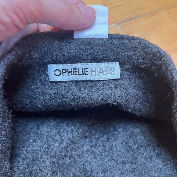 Ophelie Hats Studded Beret 100% Wool - Picture 2 of 4
